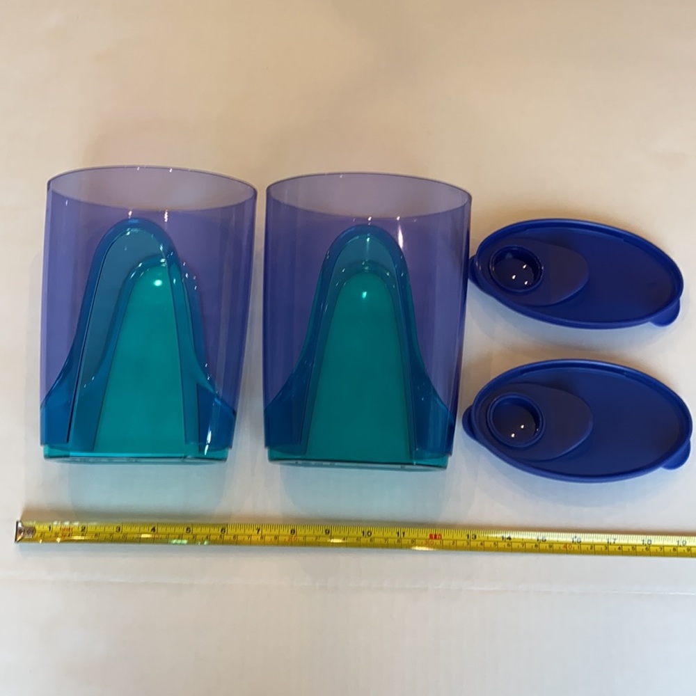 Beautiful Tupperware Container Set 1.6L X2 - Picture 5 of 7
